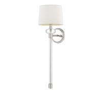 Applique Contemporanea Barbour Acciaio Nichel Lucido 1 Luce E14