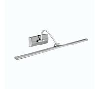 Applique Contemporanea Barcellona Acciaio Argento Led 10W [EEK: A++]