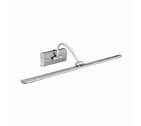 Applique Contemporanea Barcellona Acciaio Argento Led 15W 3000K