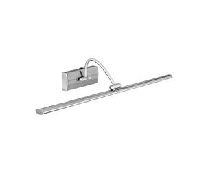Applique Contemporanea Barcellona Acciaio Argento Led 15W 3000K