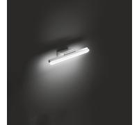 Applique Contemporanea Bold Metallo Cromo Acrilico Led 14W 4000K