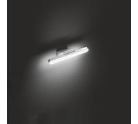 Applique Contemporanea Bold Metallo Cromo Acrilico Led 14W 4000K [EEK: A++]