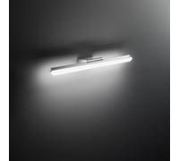 Applique Contemporanea Bold Metallo Cromo Acrilico Led 20W 3000K