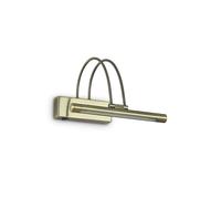 Applique Contemporanea Bow Metallo Ottone Brunito Led 2,5W Luce Calda