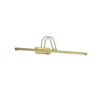 Applique Contemporanea Bow Metallo Ottone Led 8W 3000K Luce Calda [EEK: A++]