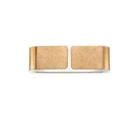 Applique Contemporanea Clip Metallo Oro 2 Luci E27