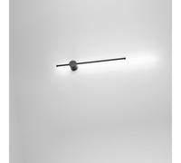 Perenz Applique Clock – Alluminio nero opaco LED 12W 1100 lm 3000K 65 cm