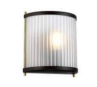Elstead Lighting Corona lampada da parete 1x60 W ottone-marrone DL-CORONA1-BAB