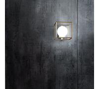 PERENZ LAMPADA DA TAVOLO ORO CUBE 1XG9 MAX 28W 6691OR