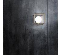 PERENZ LAMPADA DA TAVOLO ORO CUBE 1XG9 MAX 28W 6691OR