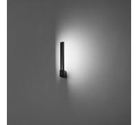 Applique Contemporanea Elle Alluminio Nero Led Integrato 14W [EEK: A++]