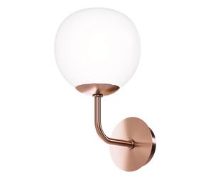 Applique Contemporanea Erich Struttura In Metallo Oro Rosa 1 Luce