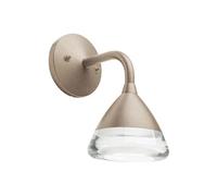 Applique Contemporanea Graal Alluminio Tortora 1 Luce Led 20W 3000K