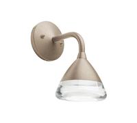 Applique Contemporanea Graal Alluminio Tortora 1 Luce Led 20W 3000K