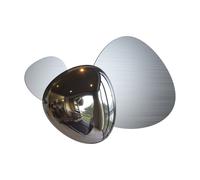 Applique Contemporanea Jack-Stone Acciaio Colore Nichel Led 8W