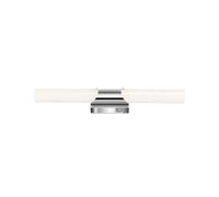 Applique Contemporanea Klak Plastica Cromo Led Integrato 8W 4000K [EEK: A++]