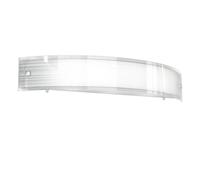 Applique Contemporanea Linear Mad Metallo E Vetro Bianco 3 Luci E27 70Cm [EEK: A++]