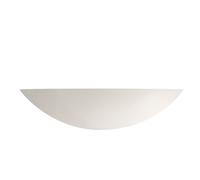 Applique Contemporanea Malta Porcellana - Ceramica Bianco 1 Luce E27 [EEK: A++]