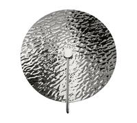 Applique Contemporanea Mare Metallo Cromo 1 Luce