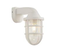 Searchlight Applique da esterno X Seaside, bianco, IP44 Searchlight