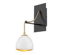 Applique Contemporanea Nula Acciaio 1 Luce E14