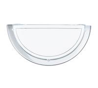 Eglo Planet 1 - Lampada da parete in acciaio cromato, 60 W