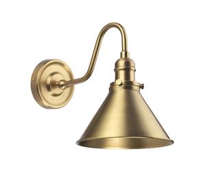 Applique Contemporanea Provence Acciaio Ottone Antico 1 Luce E27 [EEK: A++]