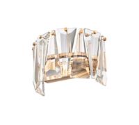 Applique Contemporanea Puntes Metallo Oro 1 Luce