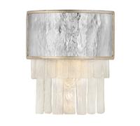 Applique Contemporanea Reverie Acciaio Oro Champagne 2 Luci E14
