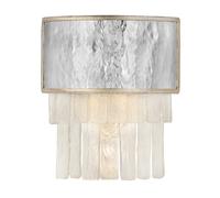 Applique Contemporanea Reverie Acciaio Oro Champagne 2 Luci E14