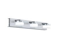 Applique Contemporanea Romendo 1 Acciaio Cromo 3 Luci Led Integrato 7,2W [EEK: A++]