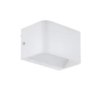 Applique Contemporanea Sania Piccola 4 Led Alluminio Bianco