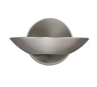 Applique Contemporanea Sardegna Acciaio Cromo Vetro Led 10W 3000K