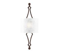 Applique Contemporanea Tilling Acciaio Ferro Anticato 1 Luce E27