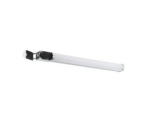 Applique Contemporanea Tragacete 1 Alluminio Argento Led Integrato 15W