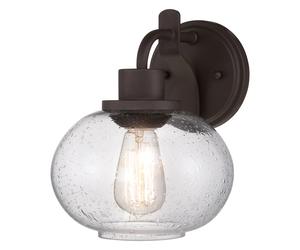Applique Contemporanea Trilogy Metallo Bronzo Antico 1 Luce E27