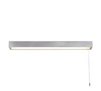 Applique Contemporanea Venti Alluminio Cromo Bianco Led 18,77W 3000K