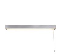 Applique Contemporanea Venti Alluminio Cromo Bianco Led 18,77W 3000K