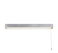 Applique Contemporanea Venti Alluminio Cromo Bianco Led 18,77W 3000K