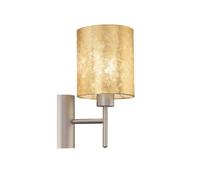 Applique Contemporanea Viserbella 1 Luce Acciaio Ottone