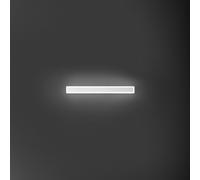 Applique Contemporanea Wally Alluminio Bianco Led Integrato 19W