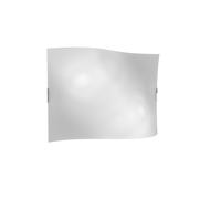 Applique Contemporanea Wing Metallo Vetro Bianco Satinato 4 Luci E27 70Cm [EEK: A++]