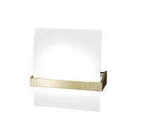 WOOD APPLIQUE MEDIA 1 LUCE FOGLIA ORO 1019-AM-FO