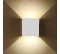 Applique cubo LED 5W lampada bianca moderna parete doppia emissione luce 220V [EEK: A+++]