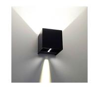 APPLIQUE CUBO LED IMPERMEABILE DA ESTERNO DA PARETE IN ALLUMINIO DA 10W 1200 LMN