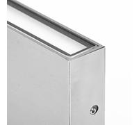 Applique da esterni LED CMD 9061, 11 cm, acciaio inox, up/down, IP54 CMD