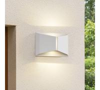 Applique da esterni LED Lindby Anlira, bianca, Up & Down, IP65 LINDBY