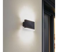 Lindby Smart LED applique da esterno Elvi, CCT, RGB, Tuya, IP54 LINDBY
