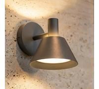 Applique da esterni LED Lucande Tabena, nero opaco, IP44, CCT LUCANDE