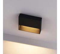 Applique da esterni LED Molto Luce Cado, larghezza 14 cm, nera Molto Luce